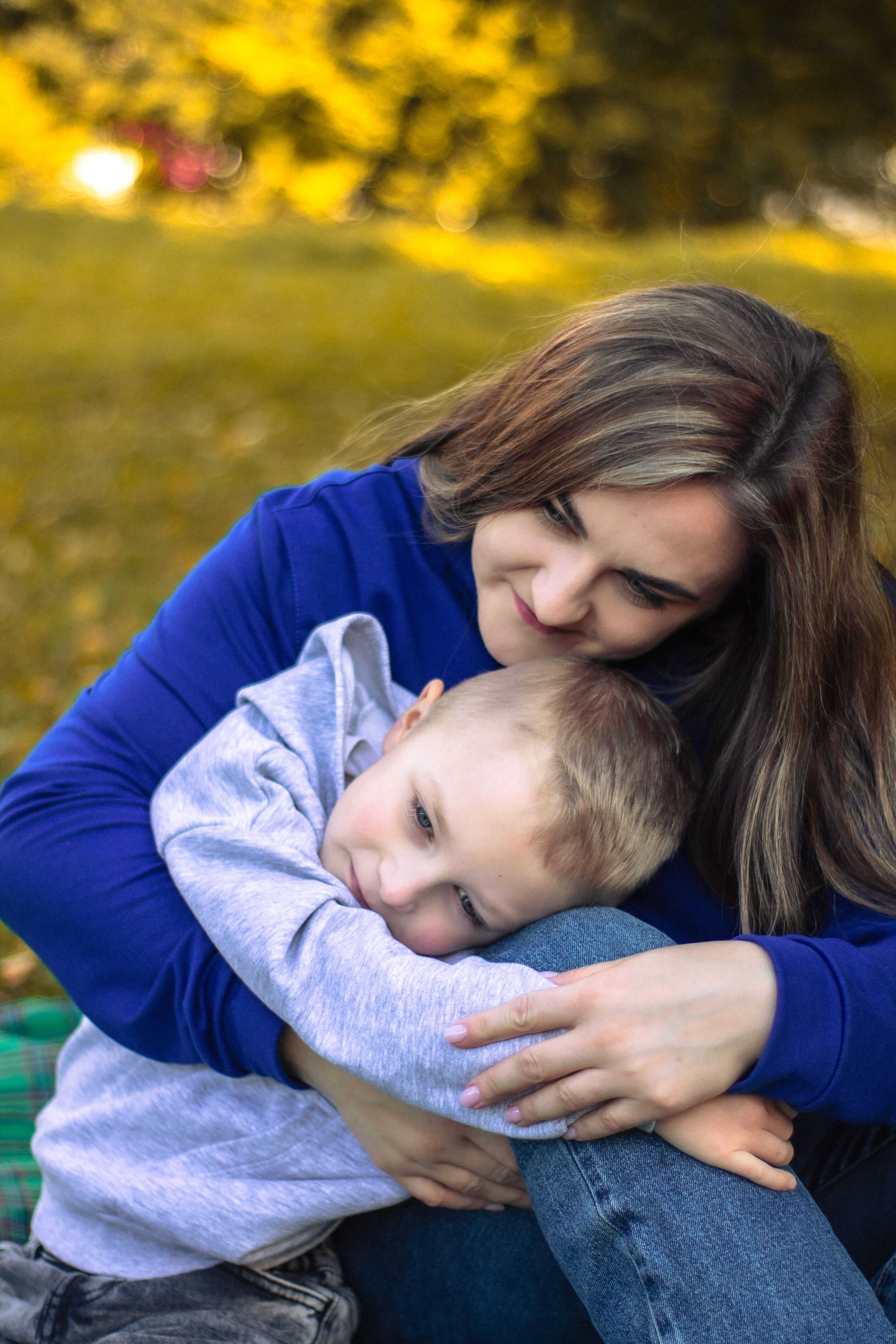 Фотосессия Иляны с сыном